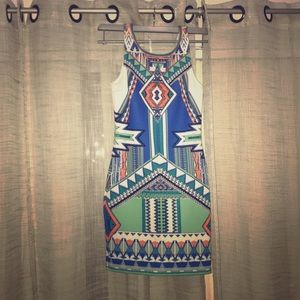 Multicolored pattern Dress